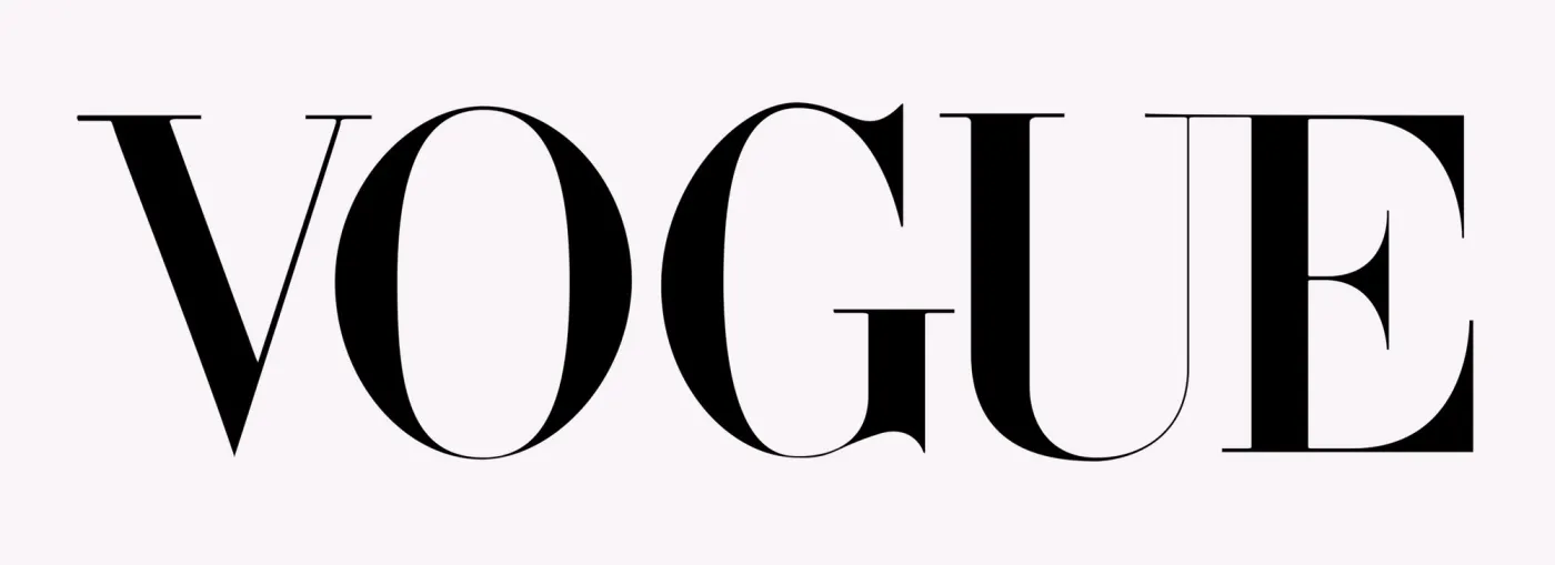 Letras VOGUE preparadas para cortar en vinilo, 110 × 30 cm