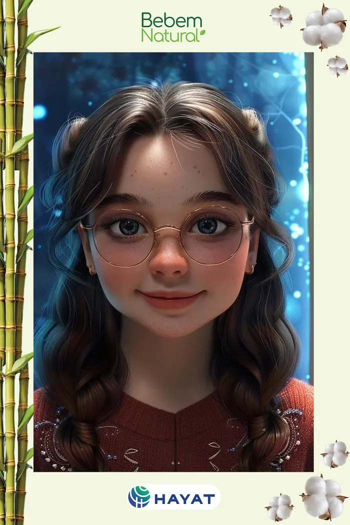 Foto del fotomatón con IA convertida en personaje de dibujos animados